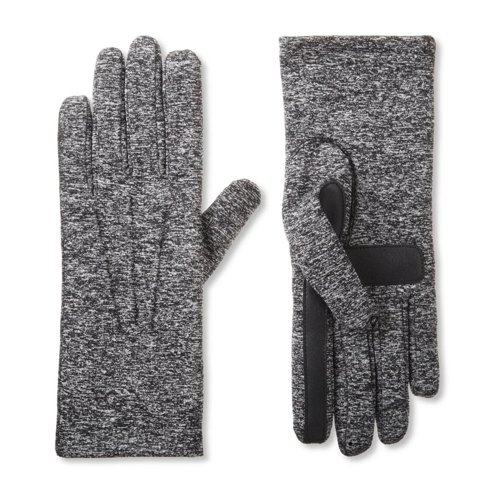 Isotoner Women's Lined Water Repellent Spandex Touchscreen Gloves NWT